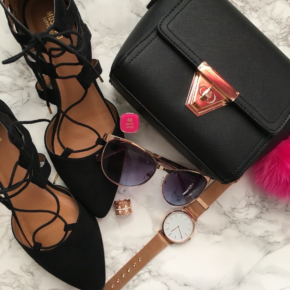 Lace Up Flats